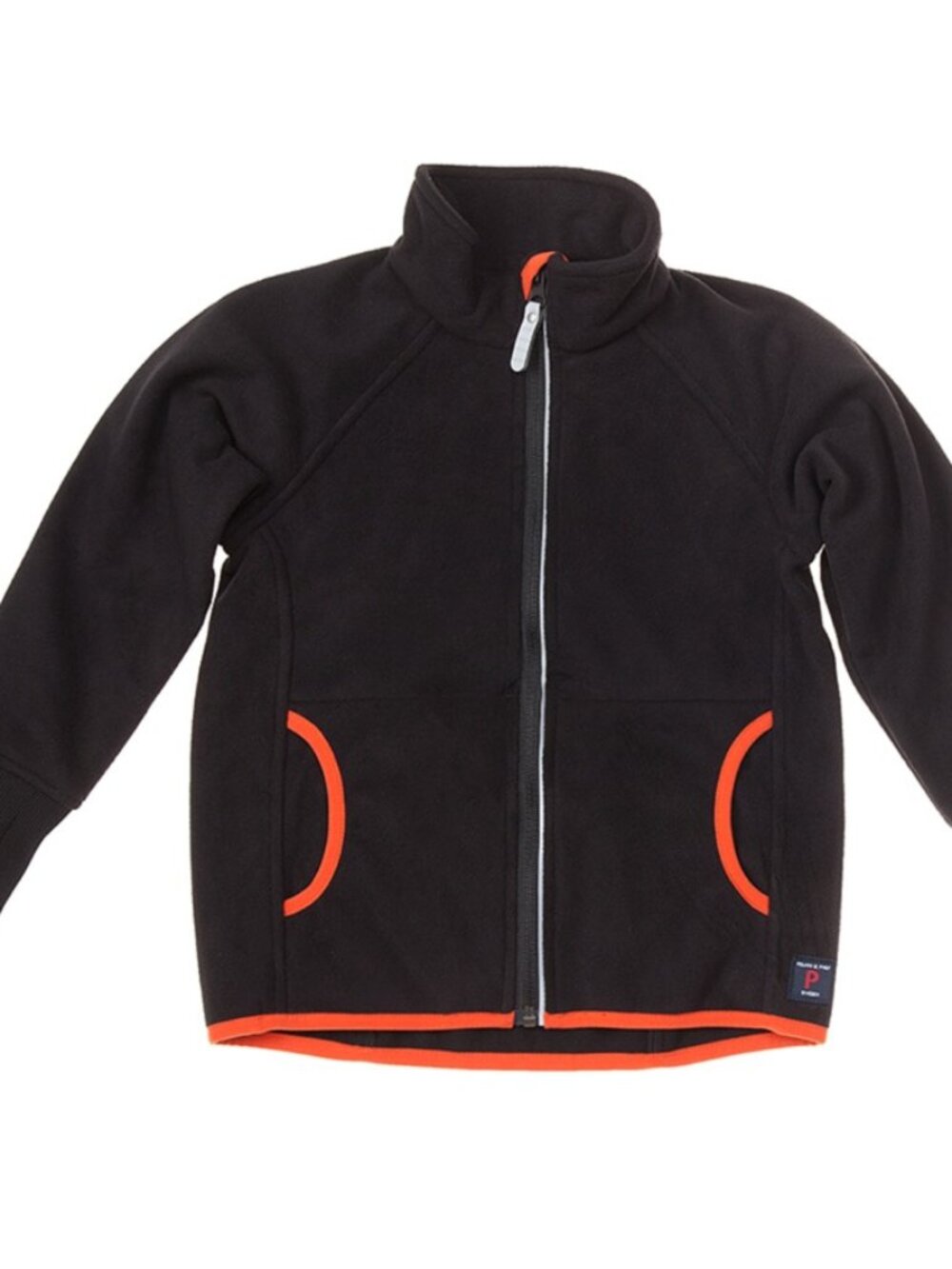 Polarn O. Pyret Windfleece Jacket Black 5-6 Years